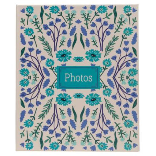 Picture of PHOTO ALBUM POCKET BLUE - 60 PHOTOS